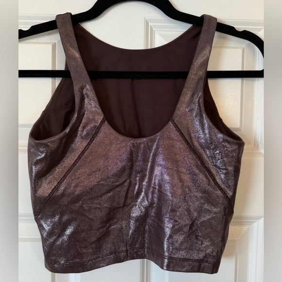 Lululemon High-Neck Tank Top Size 4 - Picture 3 of 9